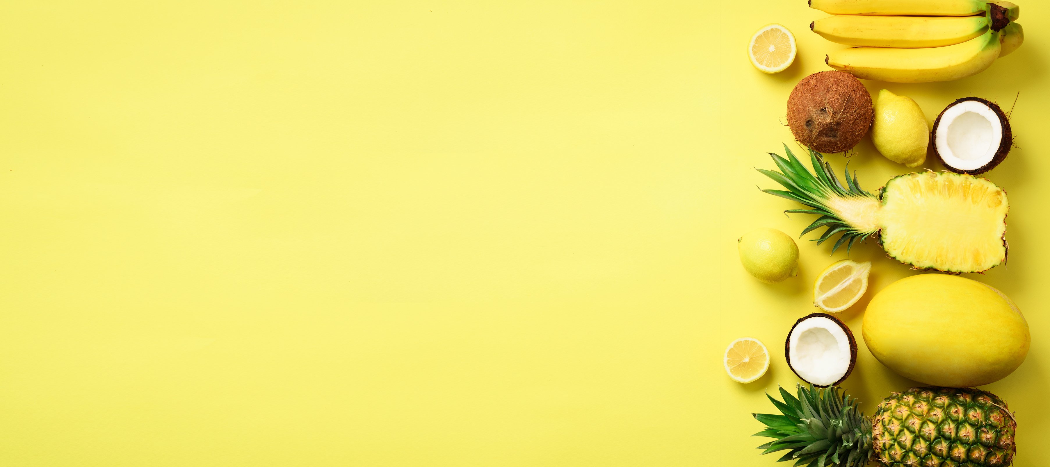 Fresh Organic Yellow Fruits